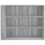 Engineered wood Sonoma gray wall cabinet 75x35x60 cm by , Shelves and shelves - Ref: Foro24-848421, Price: 63,85 €, Discount: %