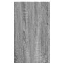 Engineered wood Sonoma gray wall cabinet 75x35x60 cm by , Shelves and shelves - Ref: Foro24-848421, Price: 63,85 €, Discount: %