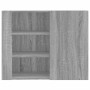 Armario de pared madera de ingeniería gris Sonoma 75x35x60 cm de , Estantes y estanterías - Ref: Foro24-848428, Precio: 78,43...