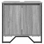 Armario lavabo baño madera ingeniería gris Sonoma 60x35x60 cm de , Muebles de baño - Ref: Foro24-848657, Precio: 70,34 €, Des...