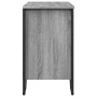 Bathroom vanity cabinet in gray Sonoma engineered wood, 60x35x60 cm. by , Bathroom furniture - Ref: Foro24-848657, Price: 66,...