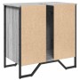 Bathroom vanity cabinet in gray Sonoma engineered wood, 60x35x60 cm. by , Bathroom furniture - Ref: Foro24-848657, Price: 66,...