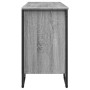 Bathroom vanity cabinet in gray Sonoma engineered wood, 91x35x60 cm. by , Bathroom furniture - Ref: Foro24-848662, Price: 100...