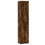 Aparador LED madera ingeniería roble ahumado 41,5x32,5x200 cm de , Aparadores - Ref: Foro24-3307902, Precio: 151,43 €, Descue...