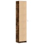 Aparador LED madera ingeniería roble ahumado 41,5x32,5x200 cm de , Aparadores - Ref: Foro24-3307902, Precio: 151,43 €, Descue...