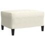 Sofagarnitur mit 4-teiligen cremefarbenen Samtkissen. von , Sofas - Ref: Foro24-3278449, Preis: 724,75 €, Rabatt: %