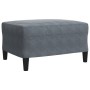 Dreiteiliges Sofaset mit dunkelgrauen Samtkissen. von , Sofas - Ref: Foro24-3278482, Preis: 614,73 €, Rabatt: %