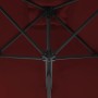 Garden umbrella with burgundy red steel pole 300x230cm by vidaXL, Umbrellas - Ref: Foro24-312518, Price: 102,68 €, Discount: %