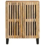 Massiver Mangoholz-Sideboard mit rauer Oberfläche 60x34x75 cm. von , Schließfächer und Lagerschränke - Ref: Foro24-377446, Pr...