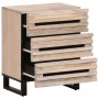 Solid mango wood bedside table 50x34x62 cm by , Nightstands - Ref: Foro24-377484, Price: 118,34 €, Discount: %