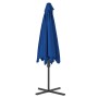 Garden umbrella with blue steel pole 300x230cm by vidaXL, Umbrellas - Ref: Foro24-312521, Price: 76,77 €, Discount: %