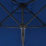 Garden umbrella with blue steel pole 300x230cm by vidaXL, Umbrellas - Ref: Foro24-312521, Price: 76,77 €, Discount: %