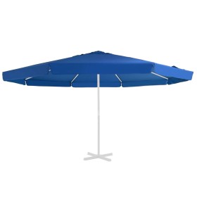 Tela de repuesto para sombrilla azul azure 500 cm de vidaXL, Telas para sombrillas y toldos - Ref: Foro24-312545, Precio: 64,...