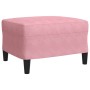 Sofagarnitur mit 4-teiligen rosa Samtkissen. von , Sofas - Ref: Foro24-3278384, Preis: 711,27 €, Rabatt: %