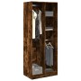 Armario madera de ingeniería color roble ahumado 80x50x200 cm de , Armarios roperos - Ref: Foro24-3307760, Precio: 177,63 €, ...