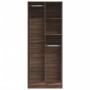 Armario madera de ingeniería color roble marrón 80x50x200 cm de , Armarios roperos - Ref: Foro24-3307762, Precio: 182,96 €, D...