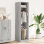 Engineered wood wardrobe in Sonoma grey, 50x50x200 cm by , Wardrobes - Ref: Foro24-3307788, Price: 137,42 €, Discount: %