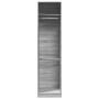 Armario de madera de ingeniería gris Sonoma 50x50x200 cm de , Armarios roperos - Ref: Foro24-3307788, Precio: 137,42 €, Descu...