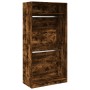 Armario madera contrachapada color roble ahumado 100x50x200 cm de , Armarios roperos - Ref: Foro24-3307805, Precio: 174,64 €,...