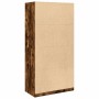 Armario madera contrachapada color roble ahumado 100x50x200 cm de , Armarios roperos - Ref: Foro24-3307805, Precio: 174,64 €,...