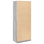 Engineered wood wardrobe in Sonoma grey, 80x50x200 cm. by , Wardrobes - Ref: Foro24-3307797, Price: 177,66 €, Discount: %