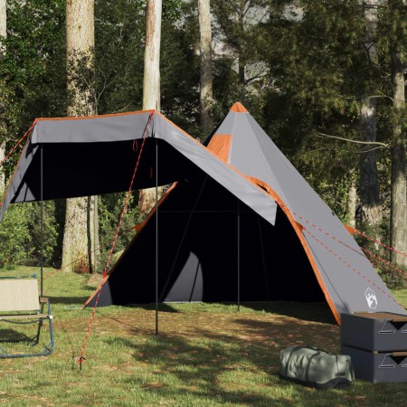 Tipi-Zelt für 5 Personen, wasserdicht, grau. von , Zelte - Ref: Foro24-4009409, Preis: 86,70 €, Rabatt: %