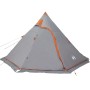 Tienda de campaña tipi para 5 personas impermeable gris de , Tiendas de campaña - Ref: Foro24-4009409, Precio: 86,70 €, Descu...