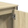 Bathroom vanity cabinet made of Sonoma oak engineered wood, measuring 60x35x60 cm. by , Bathroom furniture - Ref: Foro24-8486...