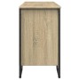 Bathroom vanity cabinet in engineered oak Sonoma wood 91x35x60 cm by , Bathroom furniture - Ref: Foro24-848660, Price: 97,25 ...