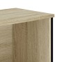 Engineered wood bookshelf in Sonoma oak, 80x31x106 cm. by , Bookcases and shelves - Ref: Foro24-848625, Price: 67,08 €, Disco...