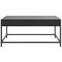 Coffee table with Infinity LED black 90x50x41 cm by , Coffee table - Ref: Foro24-847687, Price: 123,43 €, Discount: %