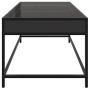 Coffee table with Infinity LED black 90x50x41 cm by , Coffee table - Ref: Foro24-847687, Price: 123,43 €, Discount: %