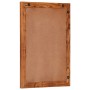 Solid acacia wood and glass bathroom mirror 50x70 cm by , Bathroom furniture - Ref: Foro24-377590, Price: 64,02 €, Discount: %