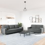 2-piece dark gray fabric sofa set with cushions by , Sofas - Ref: Foro24-3278336, Price: 534,70 €, Discount: %