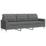 Zweiteiliges Sofaset mit dunkelgrauen Kissen. von , Sofas - Ref: Foro24-3278336, Preis: 534,70 €, Rabatt: %