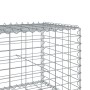 Gabion basket with galvanized iron cover 400x50x50 cm by , Pots and planters - Ref: Foro24-3295135, Price: 101,99 €, Discount: %