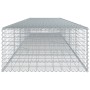 Gabion basket with galvanized iron cover 500x100x50 cm by , Pots and planters - Ref: Foro24-3295182, Price: 203,58 €, Discoun...