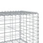 Gabion basket with galvanized iron cover 500x100x50 cm by , Pots and planters - Ref: Foro24-3295182, Price: 203,58 €, Discoun...