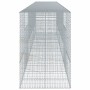 Gabion basket with galvanized iron cover 700x100x150cm by , Pots and planters - Ref: Foro24-3295219, Price: 520,99 €, Discoun...