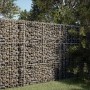 Gabion basket with galvanized iron cover 100x50x150 cm by , Pots and planters - Ref: Foro24-3295154, Price: 85,99 €, Discount: %