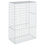 Gabion basket with galvanized iron cover 100x50x150 cm by , Pots and planters - Ref: Foro24-3295154, Price: 85,99 €, Discount: %