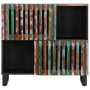 Solid acacia wood sideboard 80x34x75 cm by , Lockers and storage cabinets - Ref: Foro24-377573, Price: 130,76 €, Discount: %