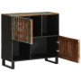 Solid acacia wood sideboard 80x34x75 cm by , Lockers and storage cabinets - Ref: Foro24-377573, Price: 130,76 €, Discount: %