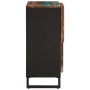 Solid acacia wood sideboard 80x34x75 cm by , Lockers and storage cabinets - Ref: Foro24-377573, Price: 130,76 €, Discount: %