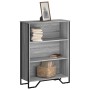 Engineered wood bookshelf in Sonoma gray, 80x31x106 cm by , Bookcases and shelves - Ref: Foro24-848627, Price: 68,97 €, Disco...