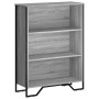 Estantería madera de ingeniería gris Sonoma 80x31x106 cm de , Librerías y estanterías - Ref: Foro24-848627, Precio: 68,97 €, ...