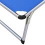 Tumbonas plegables con techo 2 uds aluminio y textilene azul de vidaXL, Tumbonas - Ref: Foro24-312457, Precio: 179,73 €, Desc...