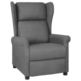 Black fabric recliner by , Armchairs - Ref: Foro24-340951, Price: 222,99 €, Discount: %