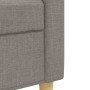 Sofagarnitur mit 3-teiligen Kissen, grauer Taupe-Stoff. von , Sofas - Ref: Foro24-3278310, Preis: 711,71 €, Rabatt: %