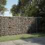 Gabion basket with galvanized iron cover 250x100x100cm by , Pots and planters - Ref: Foro24-3295193, Price: 165,46 €, Discoun...